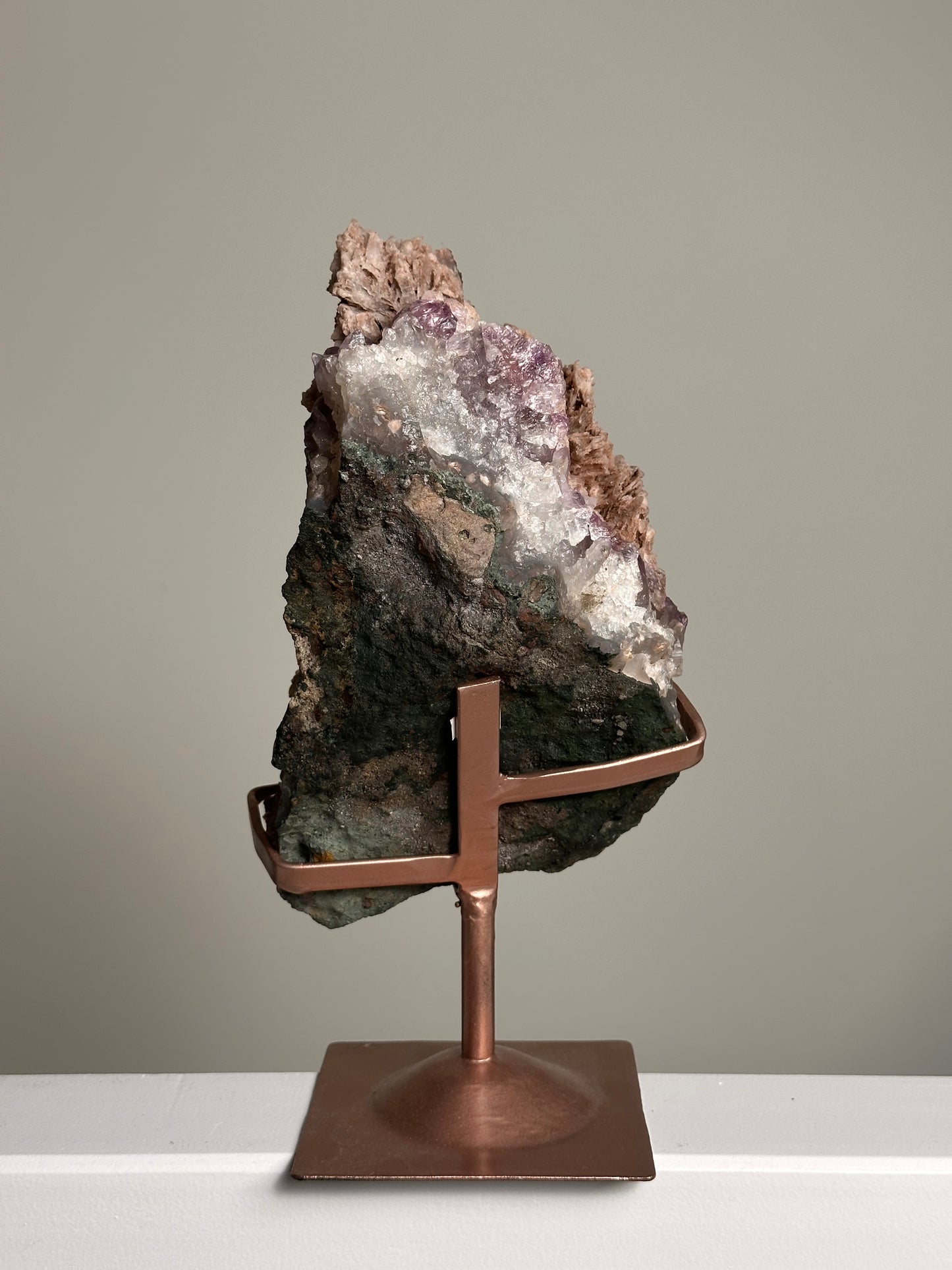 Flower Amethist op standaard