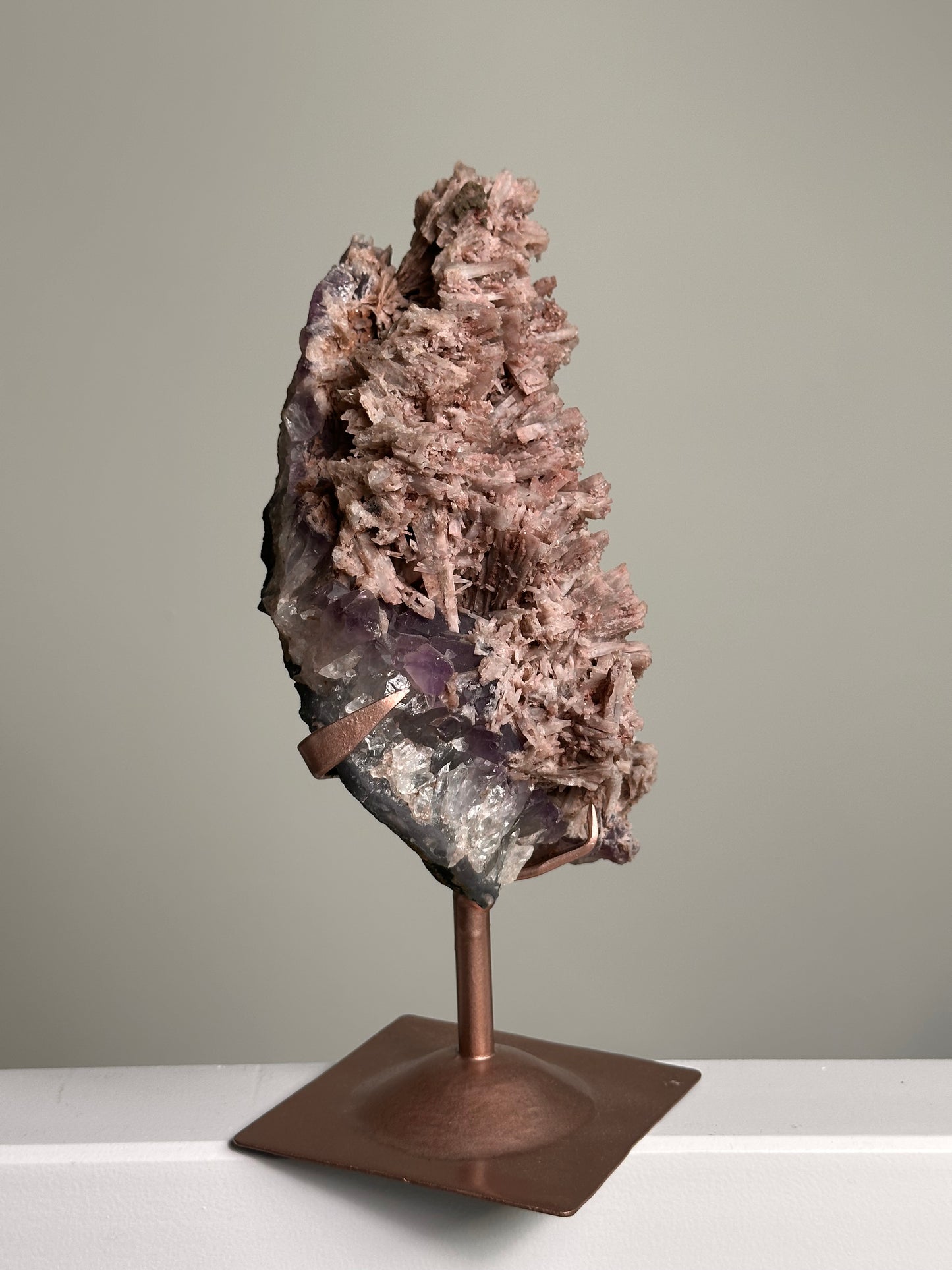 Flower Amethist op standaard