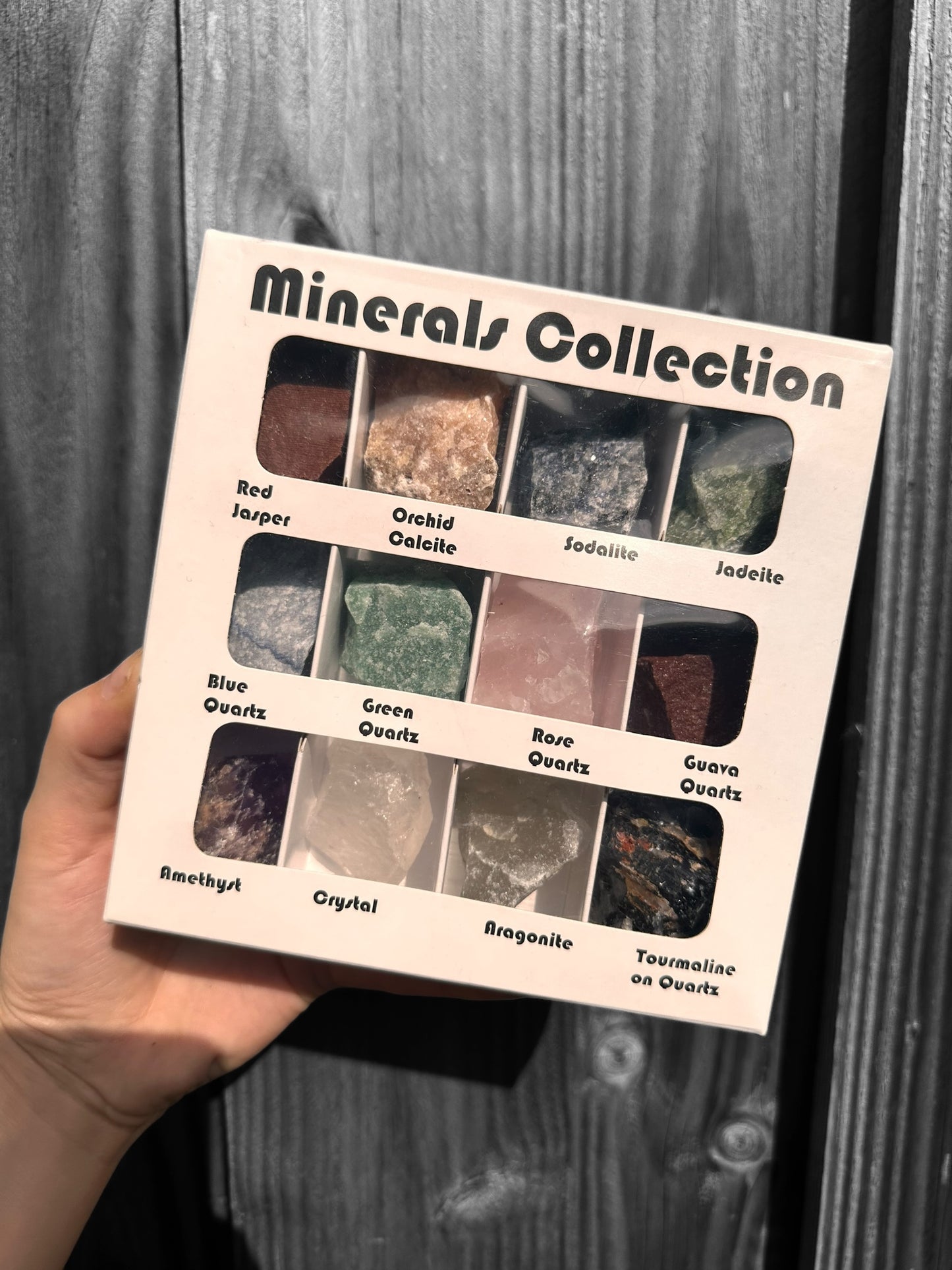 Colección de minerales