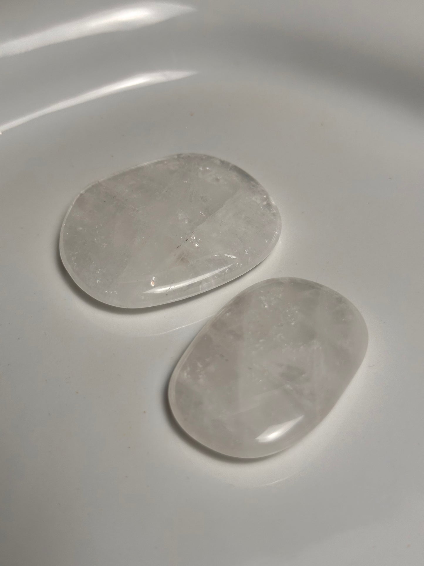 Rock Crystal Disk Stone
