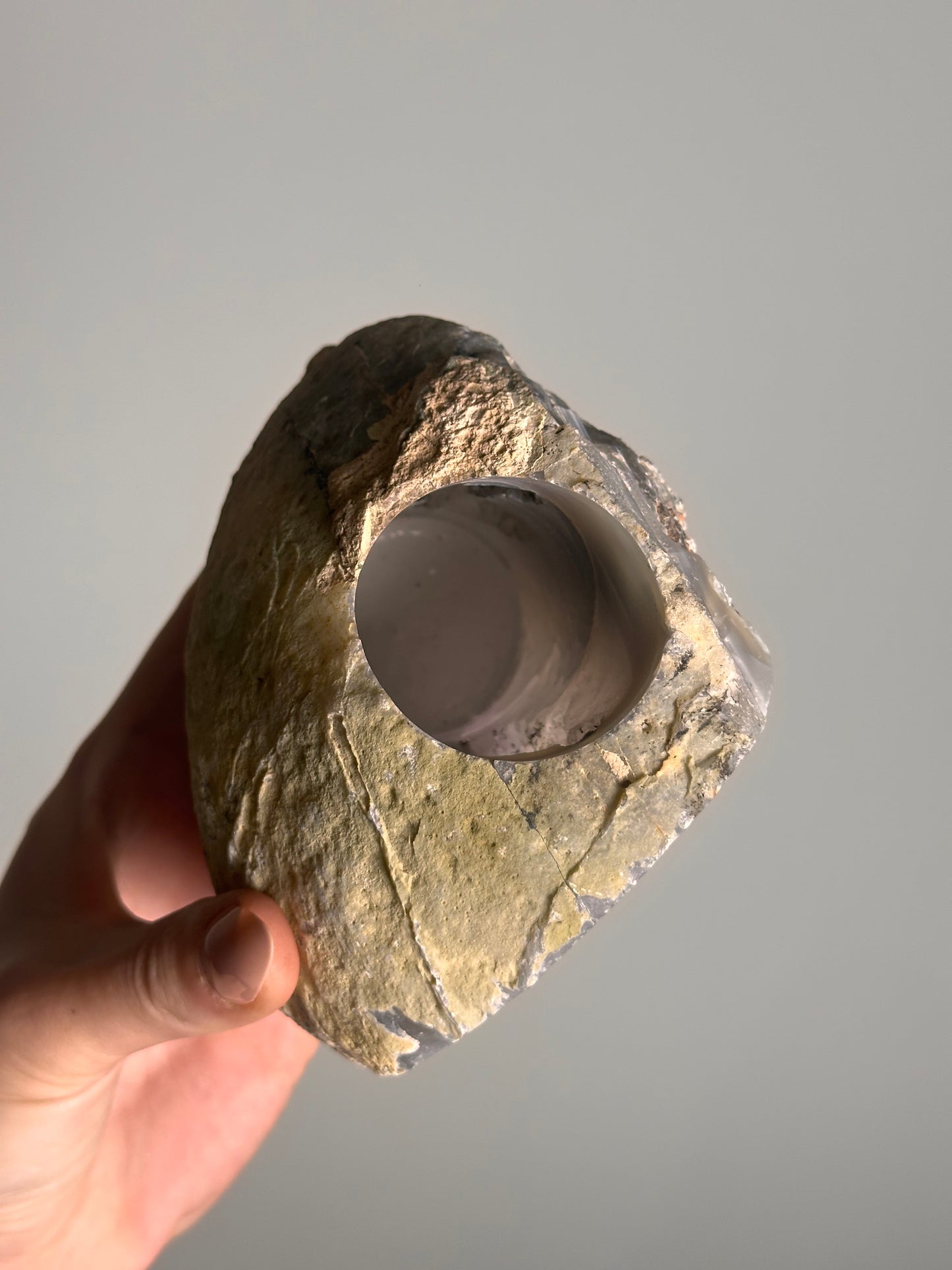 Agaat Waxinelichthouder