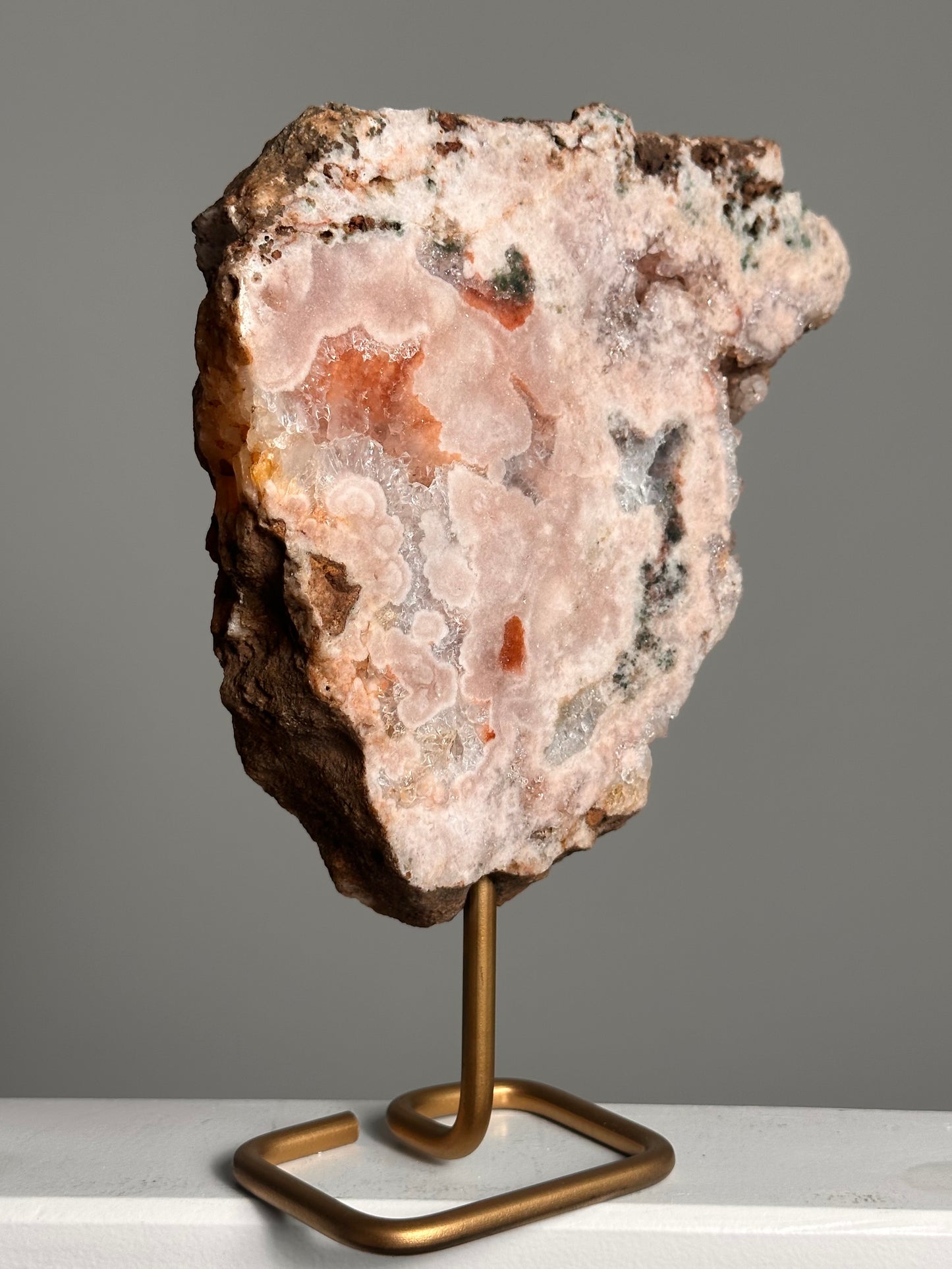 Roze Amethist op standaard