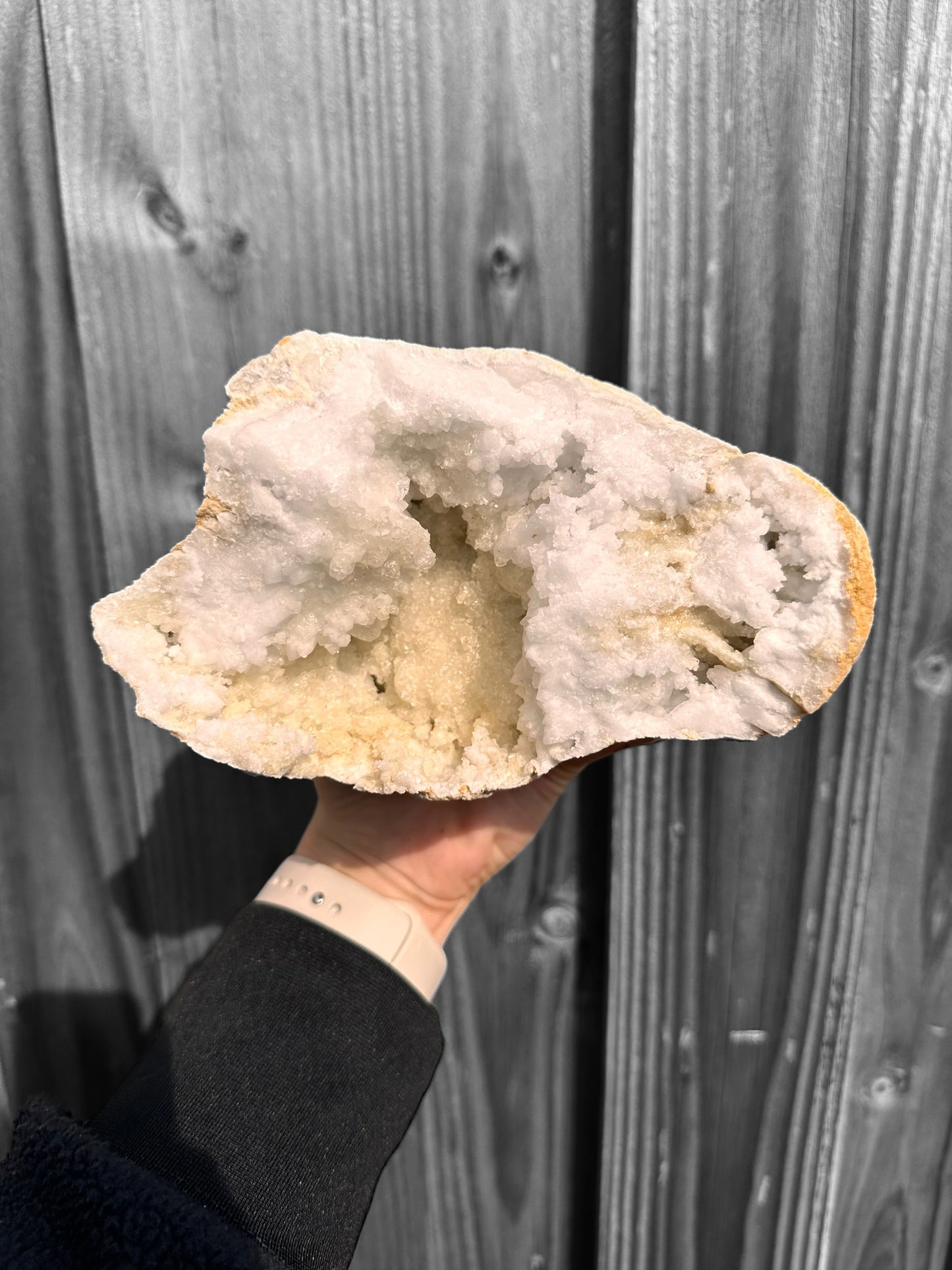 Bergkristal Geode