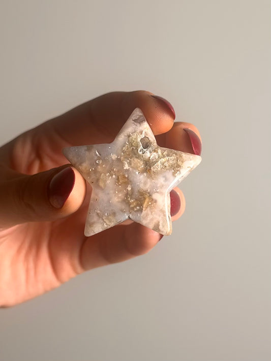Estrella de ágata flor