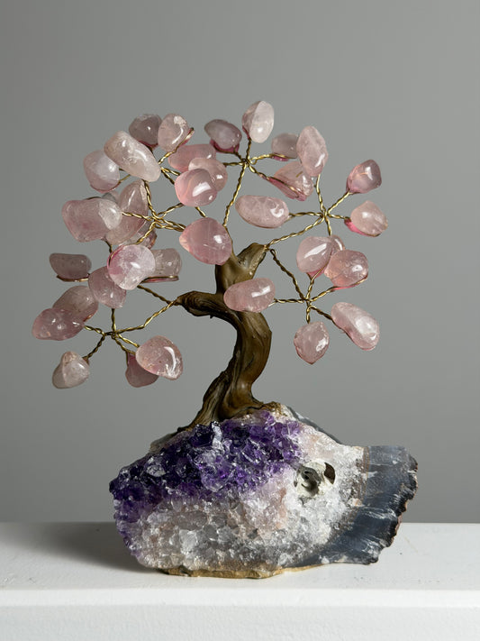 Rozenkwarts Edelsteenboom