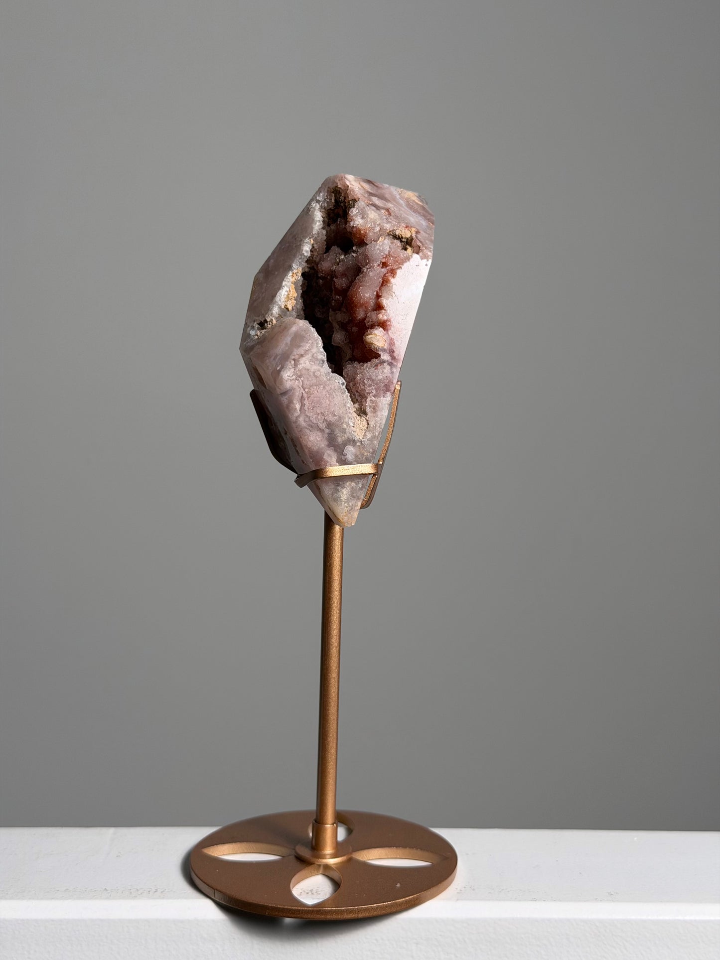 Roze Amethist op standaard