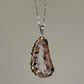 Agaat Geode Ketting