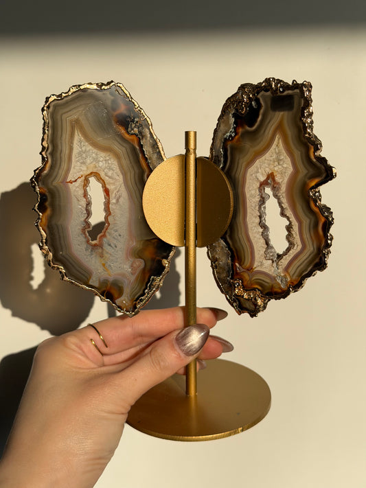 Agaat Vlinder op standaard