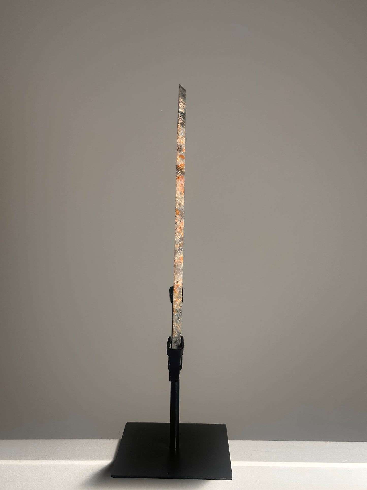 Agaat Schijf op standaard