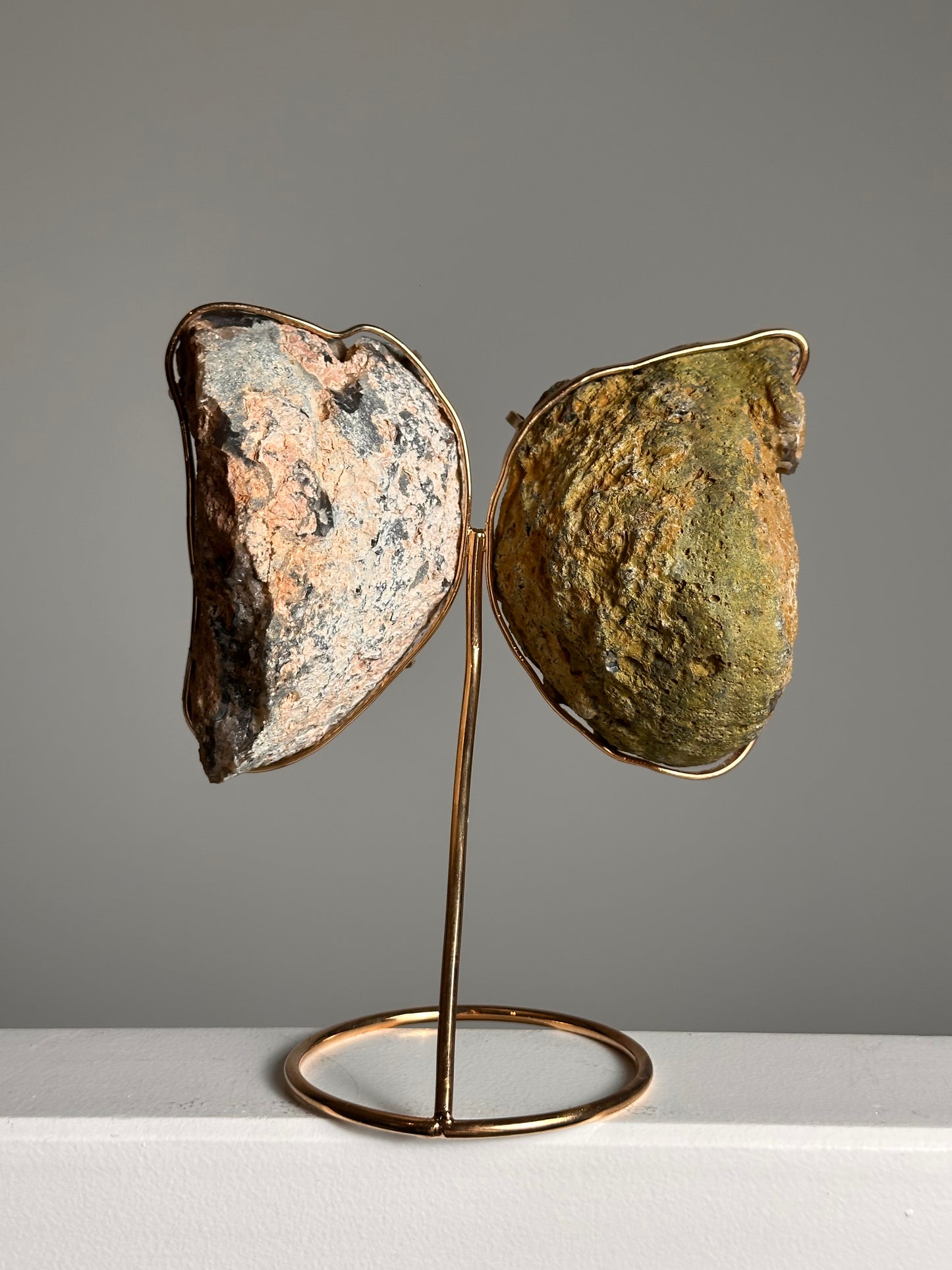 Agaat Geode op standaard