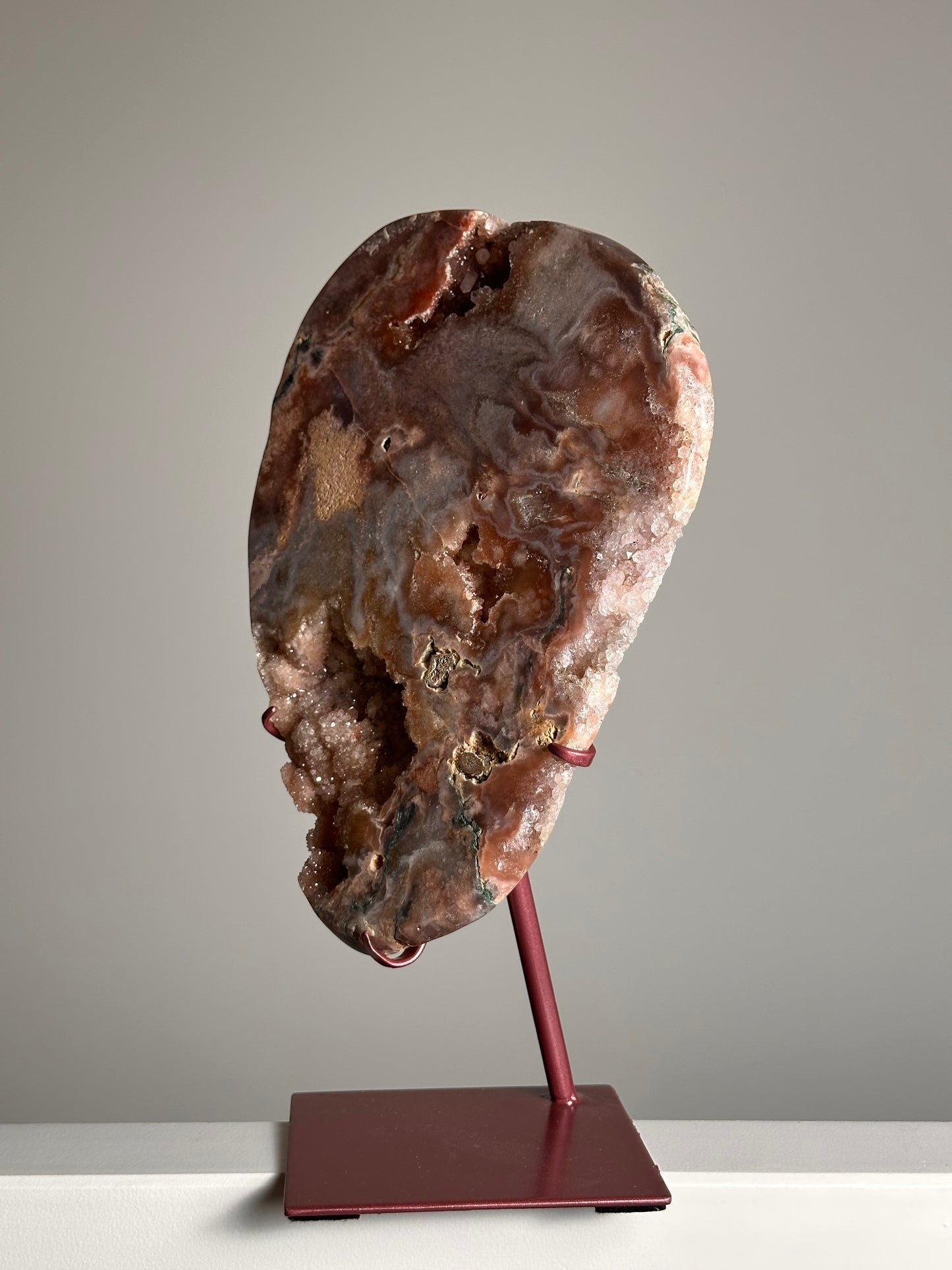 Roze Amethist op standaard