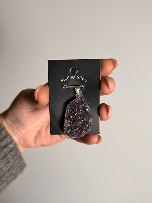 Amethist Ketting Hanger