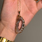 Agaat Geode Ketting