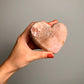 Roze Amethist Hart