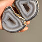 Paar Agaat Geode