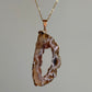 Agaat Geode Ketting