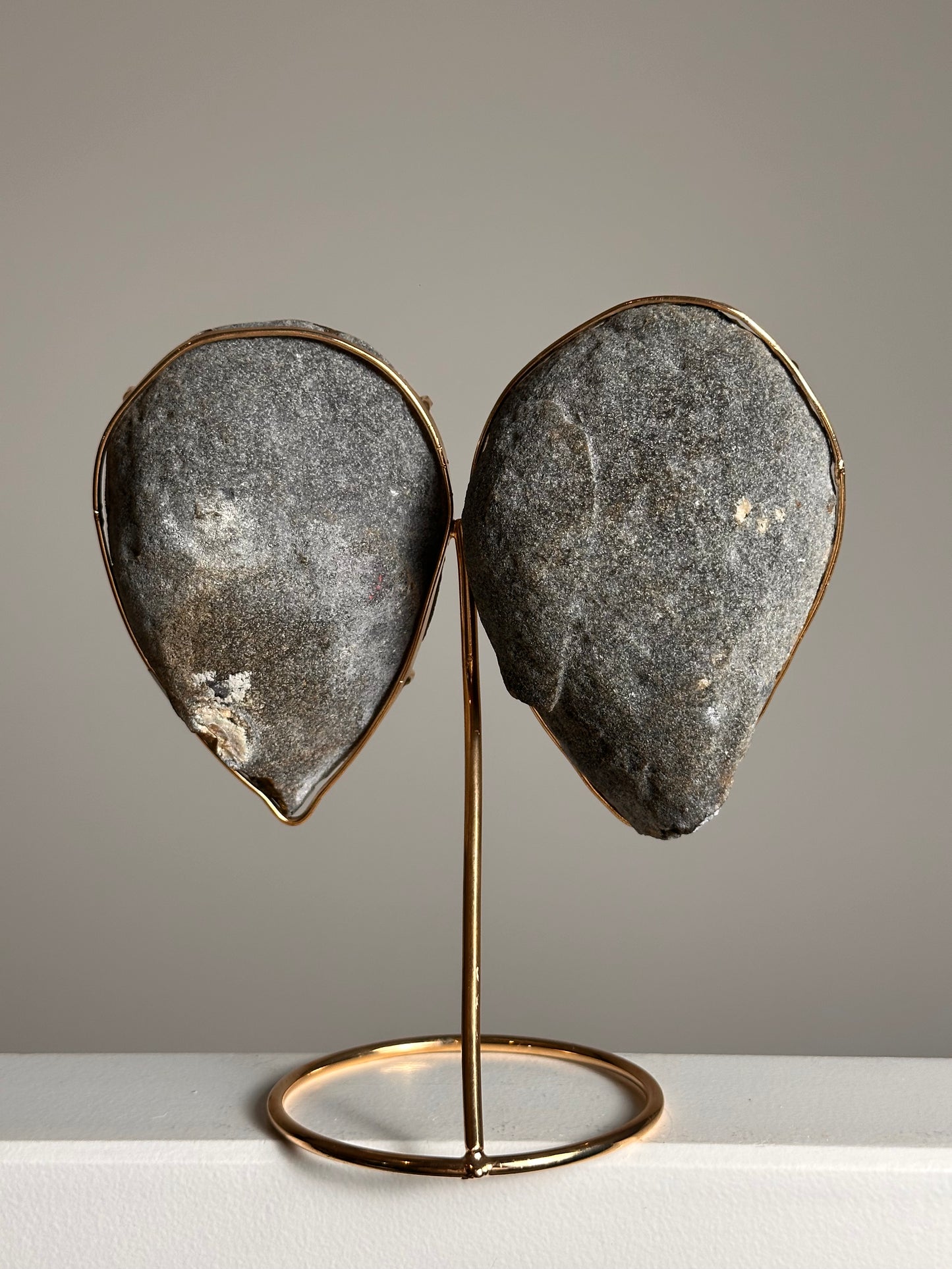 Agaat Geode op standaard