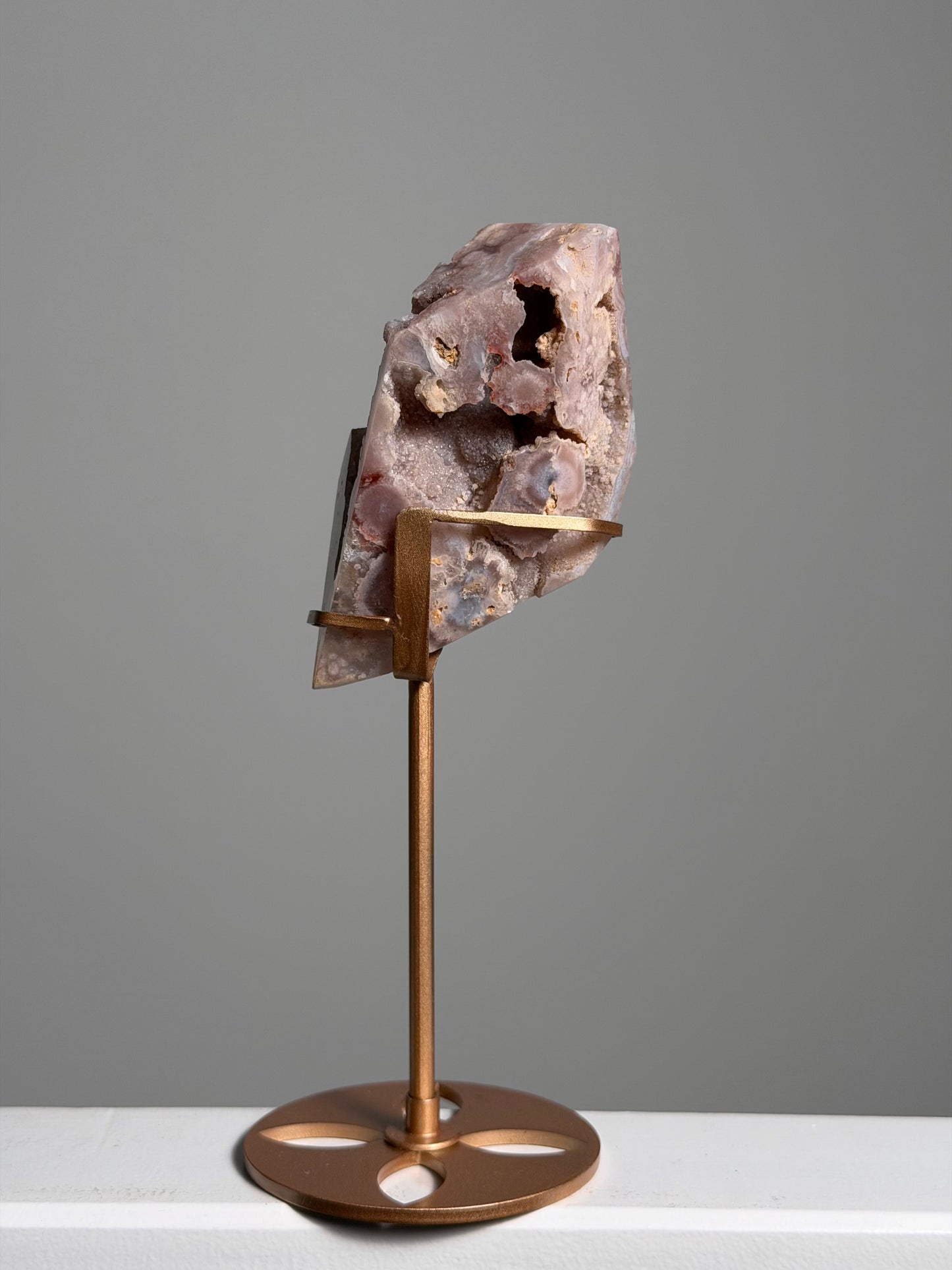 Roze Amethist op standaard