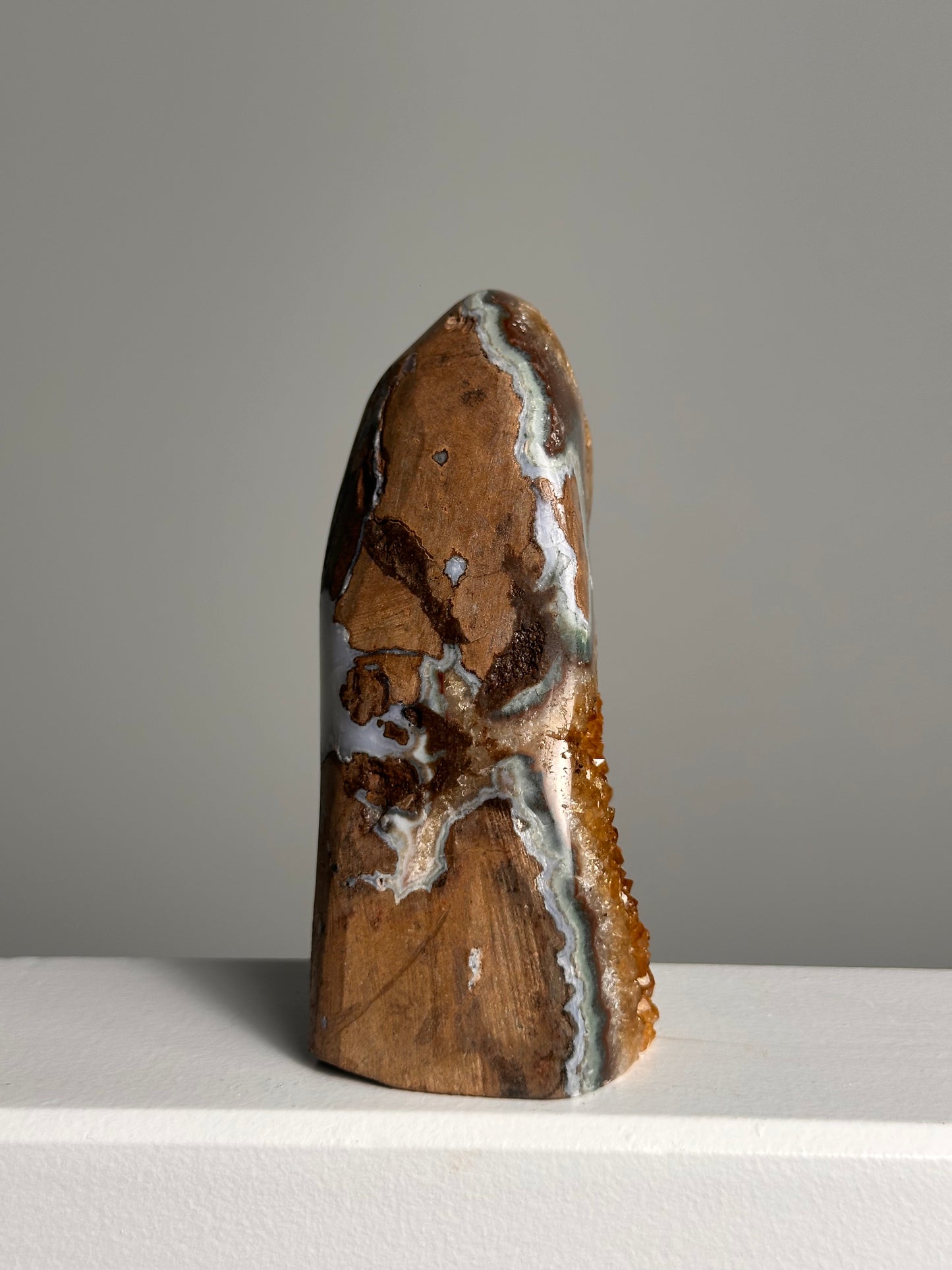 Gebrande Amethist Standvlak