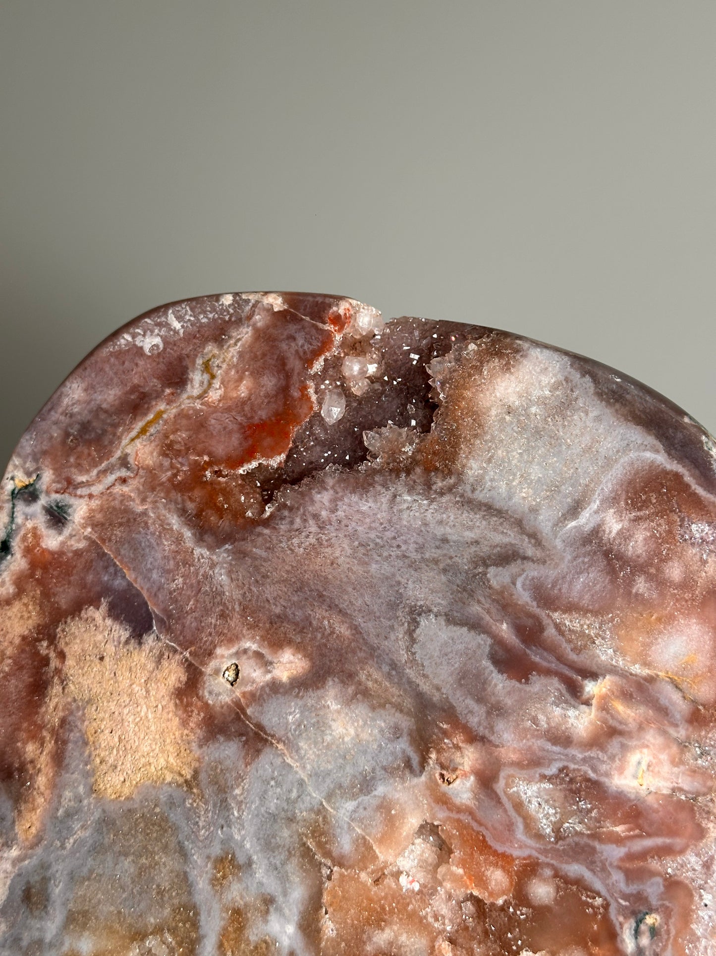 Roze Amethist op standaard