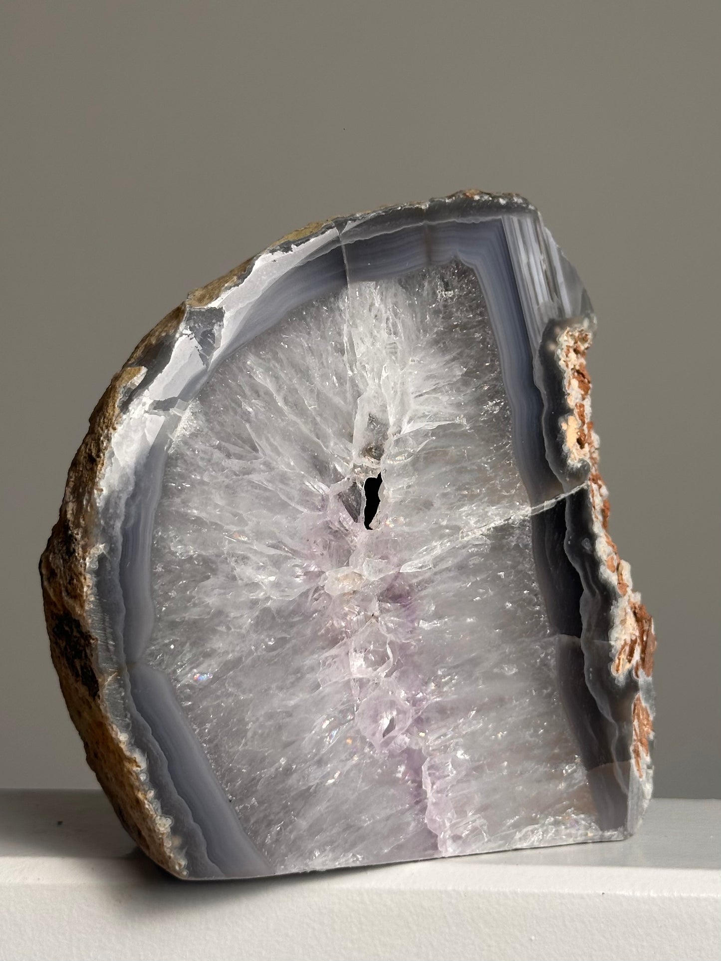 Agaat Waxinelichthouder