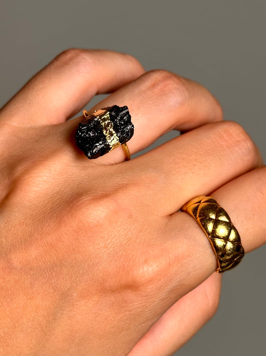 Toermalijn Ring Goud