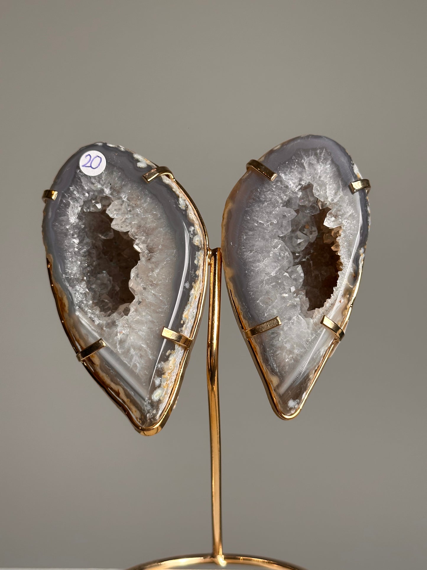 Agaat Geode op standaard