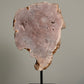 Amatista rosa en soporte