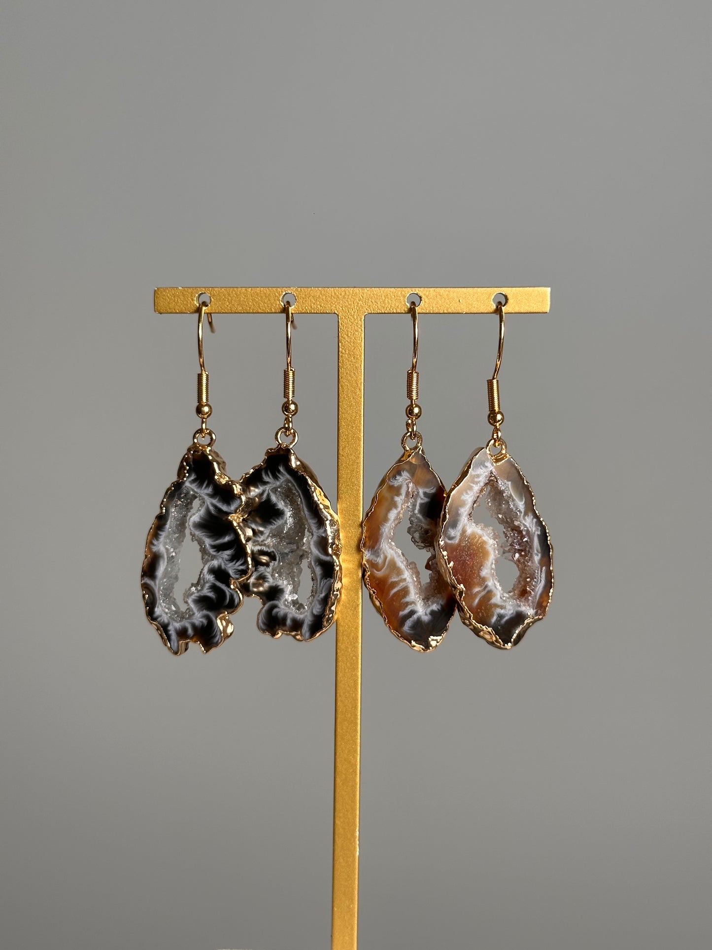 Agaat Portal oorbellen