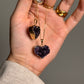 Amethist Hart ketting