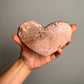 Roze Amethist Hart