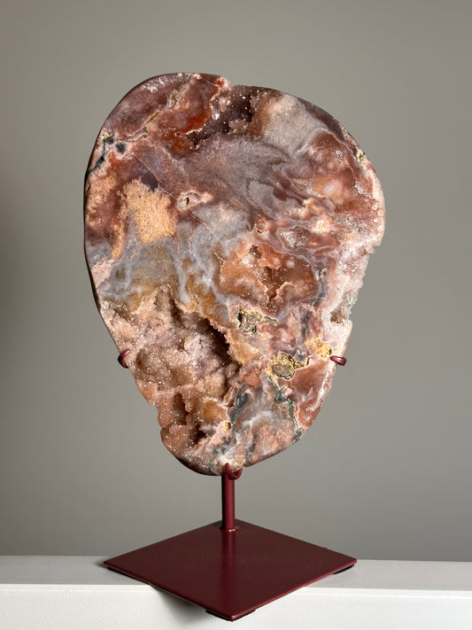 Roze Amethist op standaard