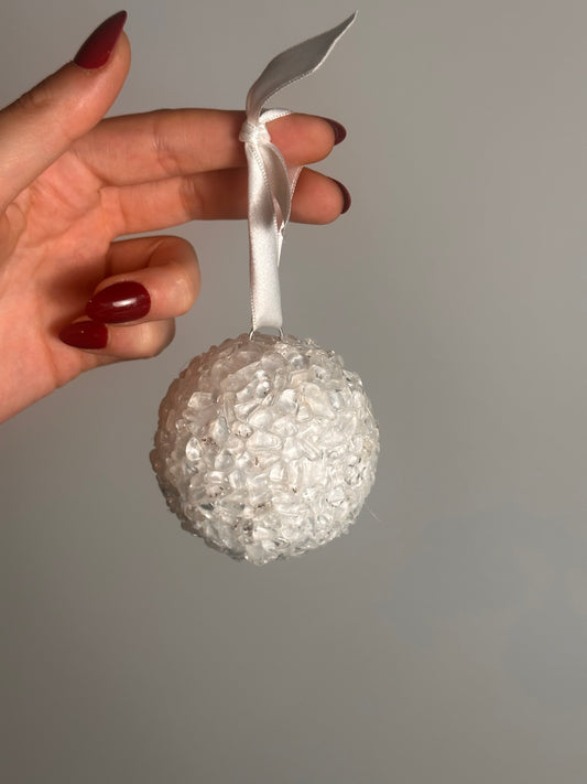 Bergkristal Kerstbal