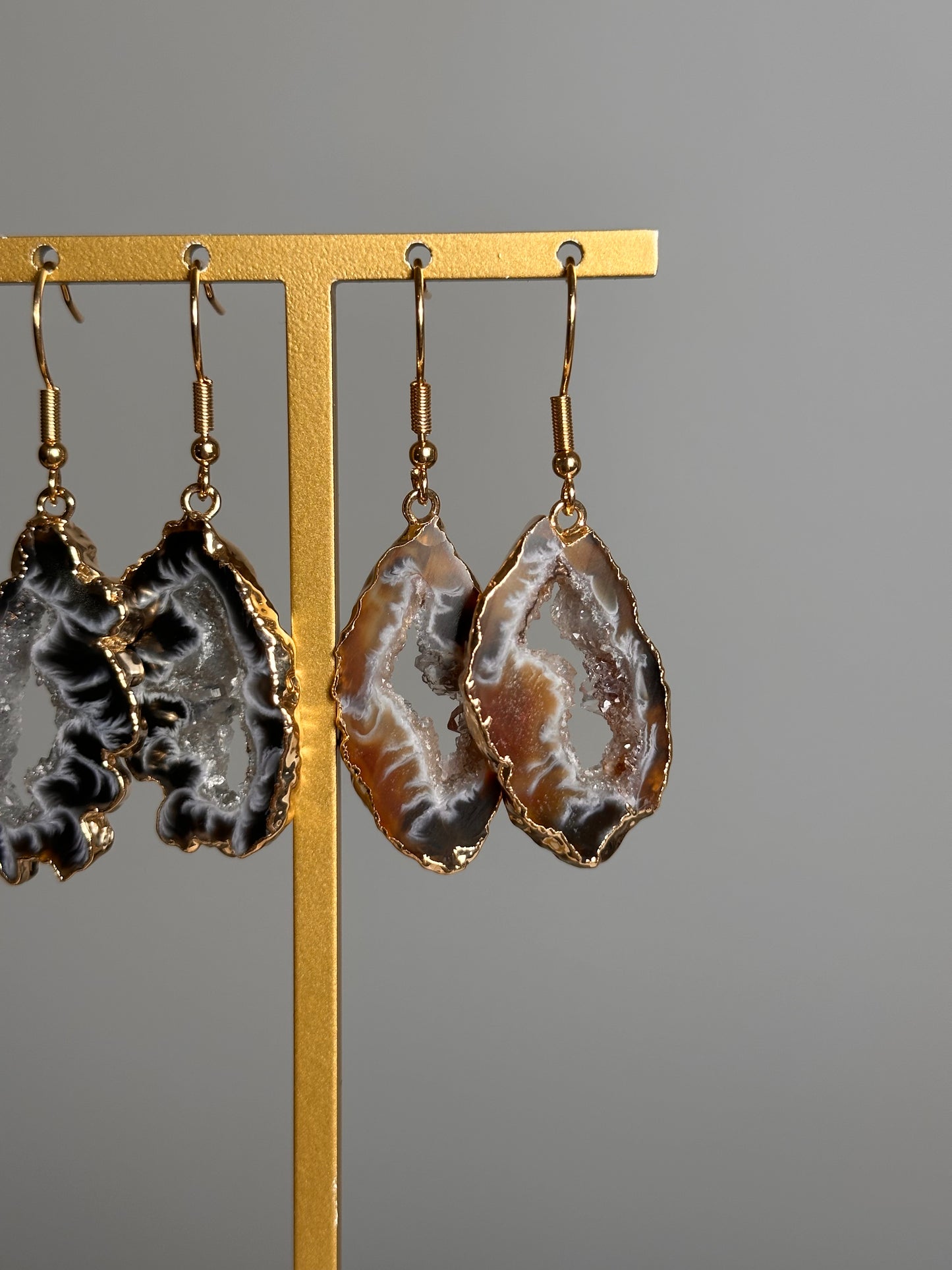 Agaat Portal oorbellen